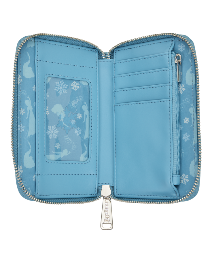Portefeuille Loungefly - Frozen Princess Elsa Glitter Sequin