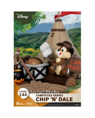 Pack figurines Dioramas D-Stage Campsite