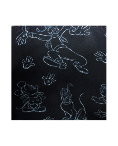 Sac à bandoulière Loungefly - Mickey Mouse Artist Sketch