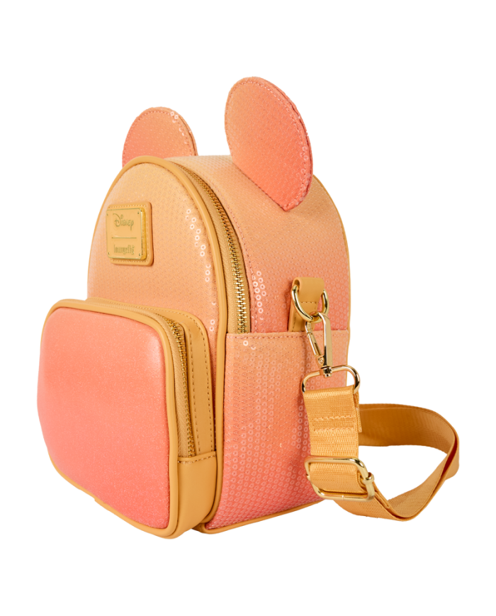 Sac convertible Loungefly - Mickey Mouse Glitter Sequin