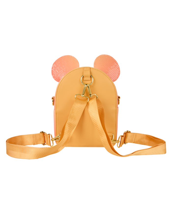 Sac convertible Loungefly - Mickey Mouse Glitter Sequin
