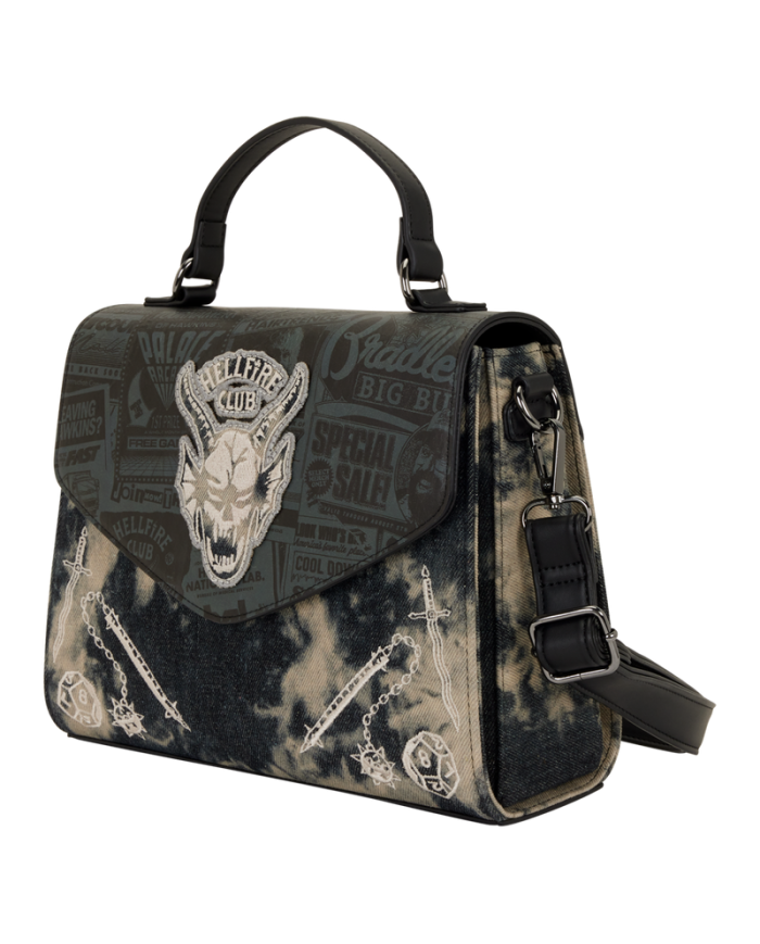 Sac à bandoulière Loungefly - Stranger Things 5 Hellfire Club
