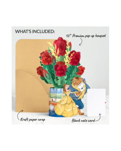 Bouquet Disney La Belle et la Bête