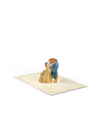 Carte popup Disney La Belle et la Bête - Enchanted Love
