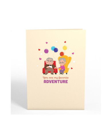 Carte popup Disney Là-Haut - My Greatest Adventure