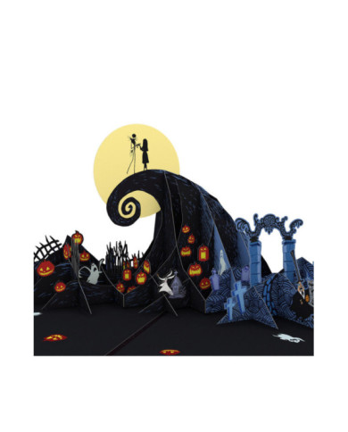 Carte popup Disney L'Etrange Noël de Mr Jack