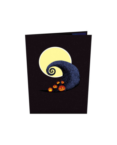 Carte popup Disney L'Etrange Noël de Mr Jack