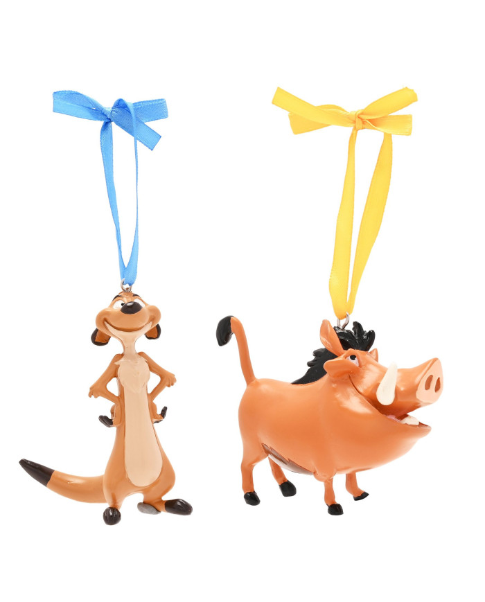 Set de 2 suspensions - Le Roi Lion - Timon & Pumba