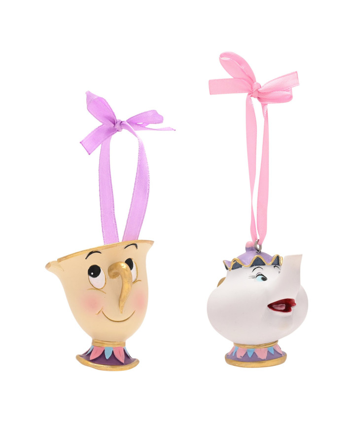 Set de 2 suspensions - La Belle et la Bête - Zip & Madame Samovar