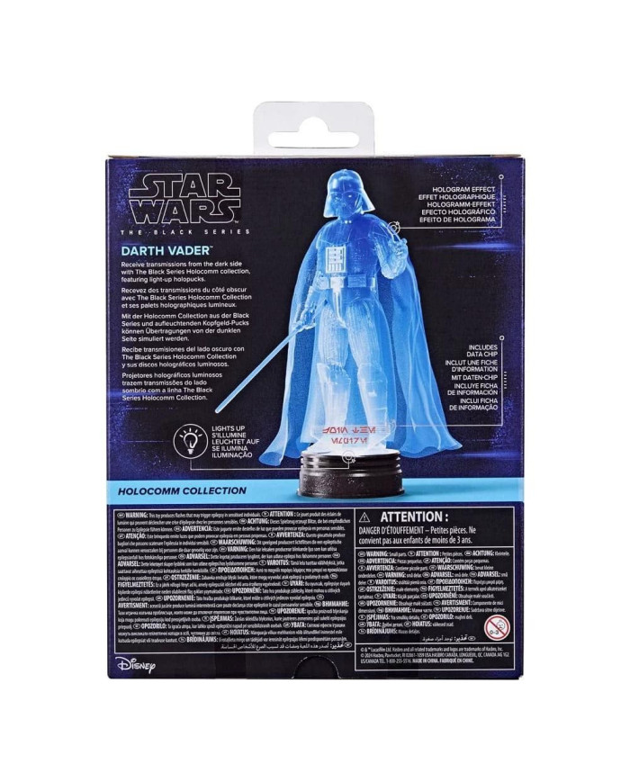 STAR WARS - Darth Vader Holocomm Collection - Figure Black Series 15cm