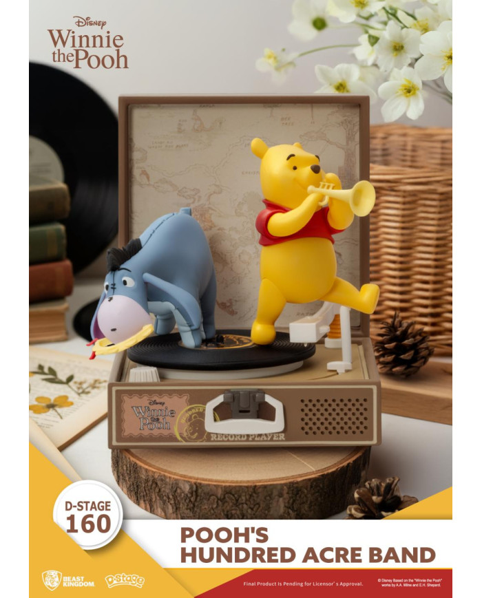 WINNIE L'OURSON - Pooh's Hundred Acre Band - Diorama D-Stage 12.3cm