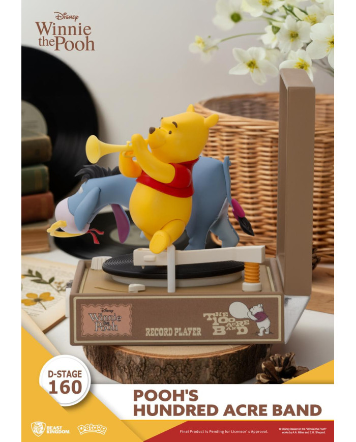 WINNIE L'OURSON - Pooh's Hundred Acre Band - Diorama D-Stage 12.3cm