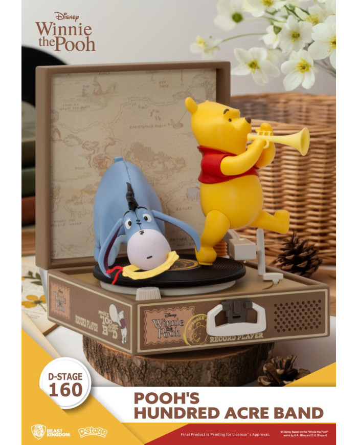 WINNIE L'OURSON - Pooh's Hundred Acre Band - Diorama D-Stage 12.3cm