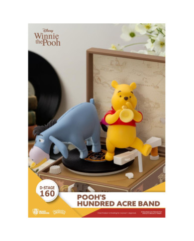 WINNIE L'OURSON - Pooh's Hundred Acre Band - Diorama D-Stage 12.3cm