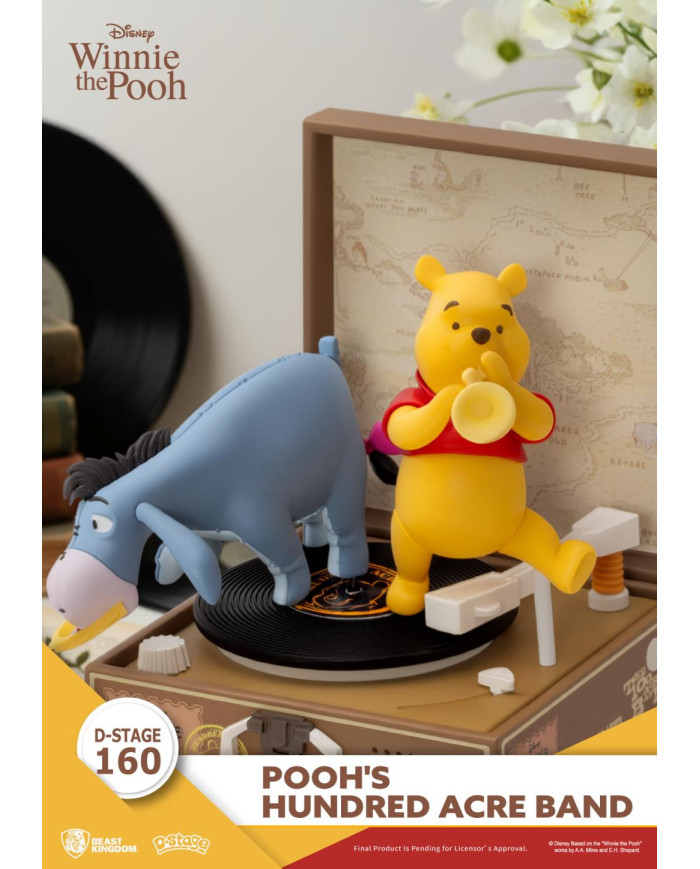 WINNIE L'OURSON - Pooh's Hundred Acre Band - Diorama D-Stage 12.3cm