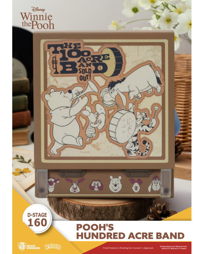 WINNIE L'OURSON - Pooh's Hundred Acre Band - Diorama D-Stage 12.3cm