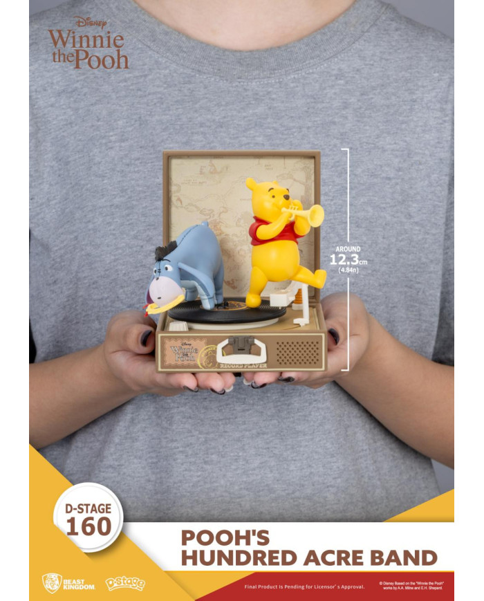 WINNIE L'OURSON - Pooh's Hundred Acre Band - Diorama D-Stage 12.3cm