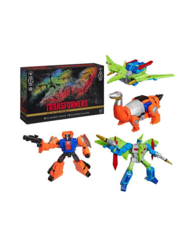 TRANSFORMERS - Dinobot Swoop & Sludge - Fig. Age of the Primes 21.5cm