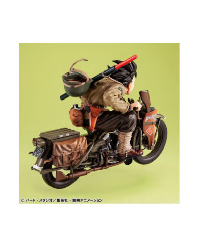 DRAGON BALL Z - Son Goku & Moto - Statuette Desktop Real McCoy 18cm