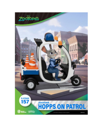 ZOOTOPIE 2 - Hopps on Patrol - Diorama D-Stage 11.2cm