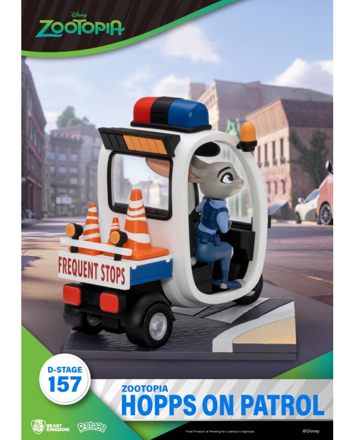 ZOOTOPIE 2 - Hopps on Patrol - Diorama D-Stage 11.2cm