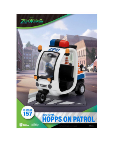 ZOOTOPIE 2 - Hopps on Patrol - Diorama D-Stage 11.2cm