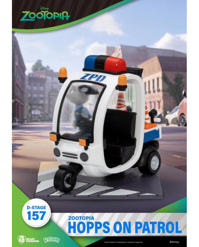 ZOOTOPIE 2 - Hopps on Patrol - Diorama D-Stage 11.2cm