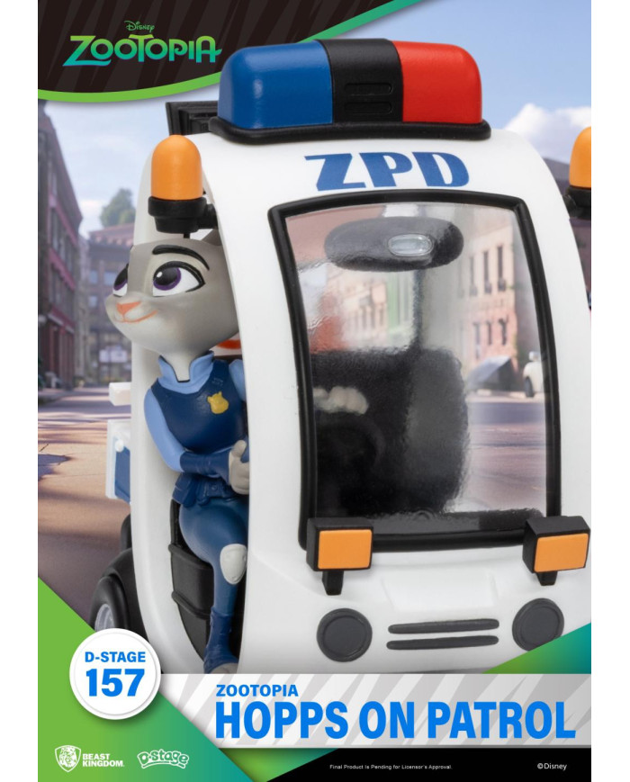 ZOOTOPIE 2 - Hopps on Patrol - Diorama D-Stage 11.2cm
