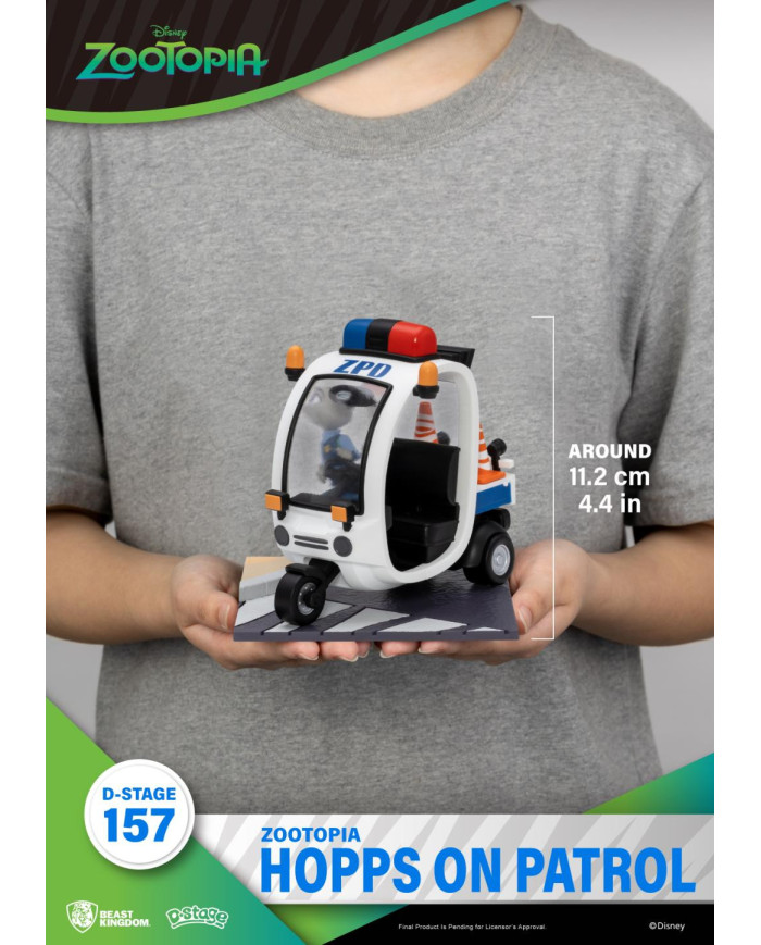 ZOOTOPIE 2 - Hopps on Patrol - Diorama D-Stage 11.2cm