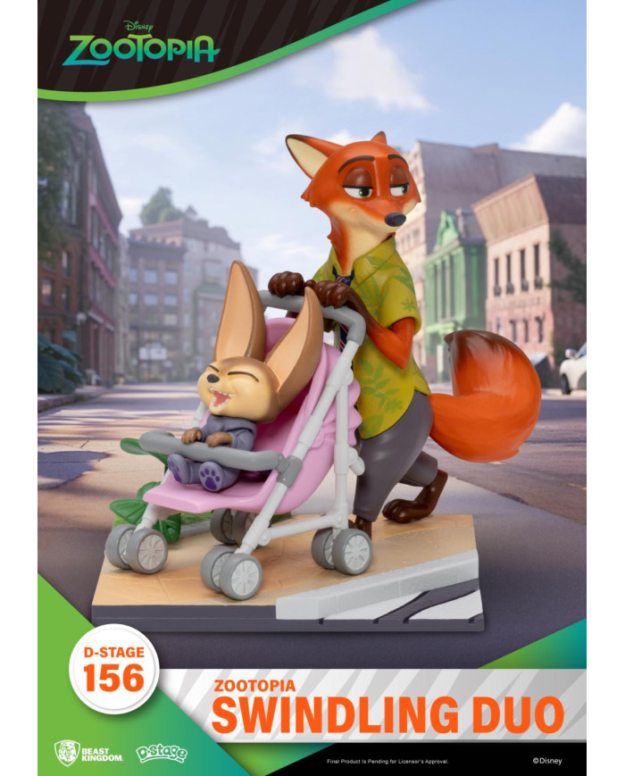 ZOOTOPIE 2 - Swindling Duo - Diorama D-Stage 12.2cm