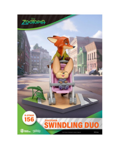 ZOOTOPIE 2 - Swindling Duo - Diorama D-Stage 12.2cm