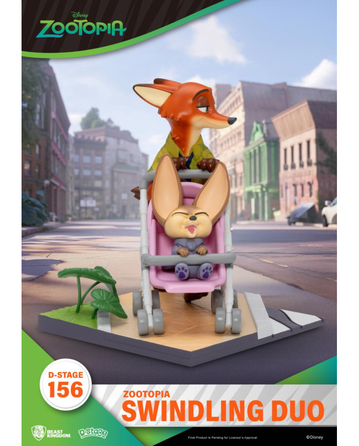 ZOOTOPIE 2 - Swindling Duo - Diorama D-Stage 12.2cm