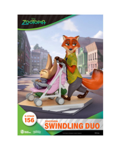 ZOOTOPIE 2 - Swindling Duo - Diorama D-Stage 12.2cm