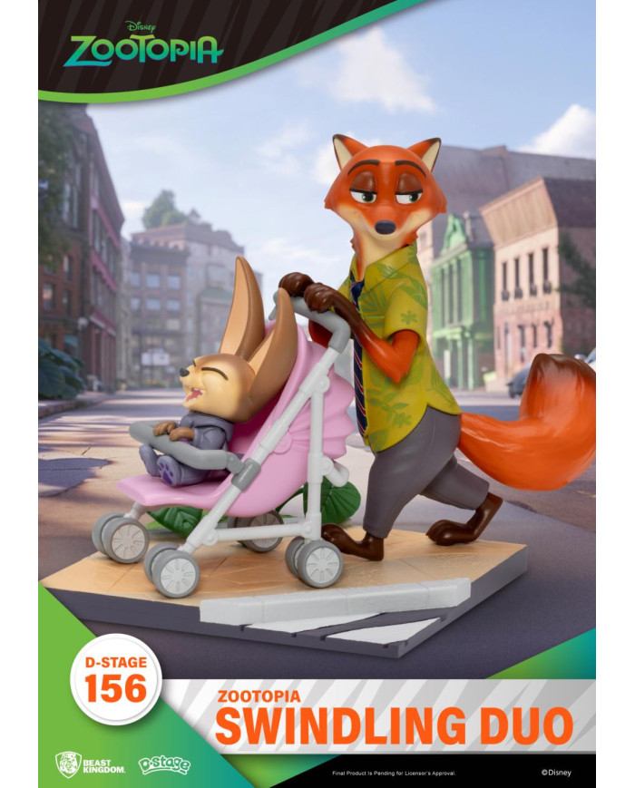 ZOOTOPIE 2 - Swindling Duo - Diorama D-Stage 12.2cm