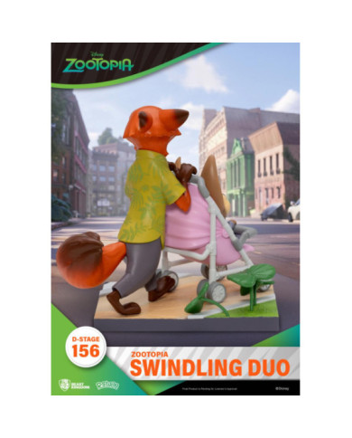 ZOOTOPIE 2 - Swindling Duo - Diorama D-Stage 12.2cm