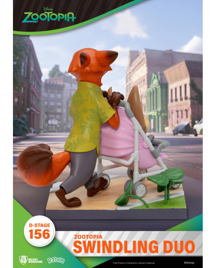 ZOOTOPIE 2 - Swindling Duo - Diorama D-Stage 12.2cm