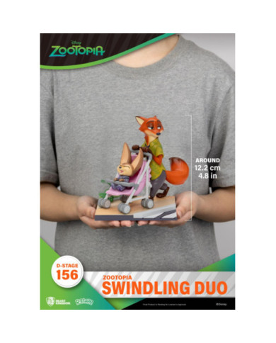 ZOOTOPIE 2 - Swindling Duo - Diorama D-Stage 12.2cm