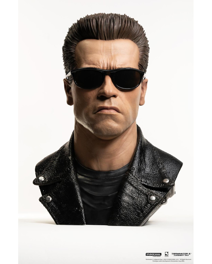 TERMINATOR 2 - T-800 Model 101 - Masque Scale Art 1/1 47cm