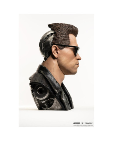 TERMINATOR 2 - T-800 Model 101 - Masque Scale Art 1/1 47cm