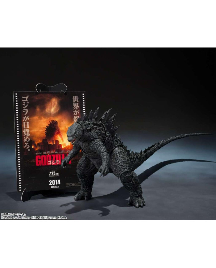 GODZILLA 2014 - Movie Graphic Plus - Figurine S.H. Monsterarts 15cm