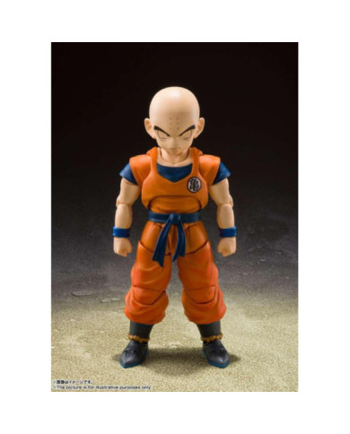 DRAGON BALL Z -Krillin "Earth Strong Man" -Figurine S.H. Figuarts 13cm