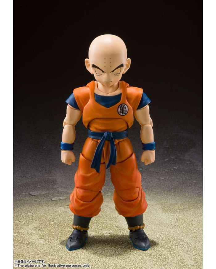 DRAGON BALL Z -Krillin "Earth Strong Man" -Figurine S.H. Figuarts 13cm