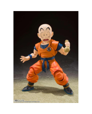 DRAGON BALL Z -Krillin "Earth Strong Man" -Figurine S.H. Figuarts 13cm