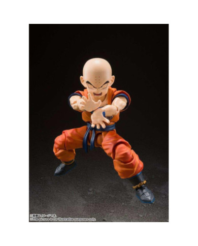 DRAGON BALL Z -Krillin "Earth Strong Man" -Figurine S.H. Figuarts 13cm