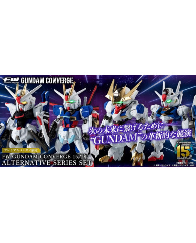 GUNDAM - Gundam Converge - Figurine 15th Anniversary Alternative 5.5cm