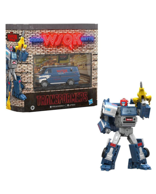 TRANSFORMERS X STRANGER THINGS - Freakwency And 8-Track - 15cm