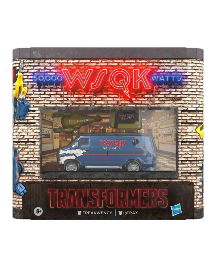 TRANSFORMERS X STRANGER THINGS - Freakwency And 8-Track - 15cm