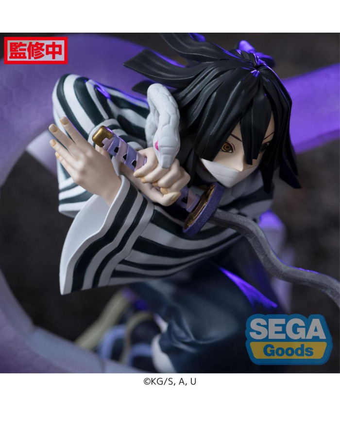 DEMON SLAYER - Obanai Iguro - Figurine Xross Link 14cm
