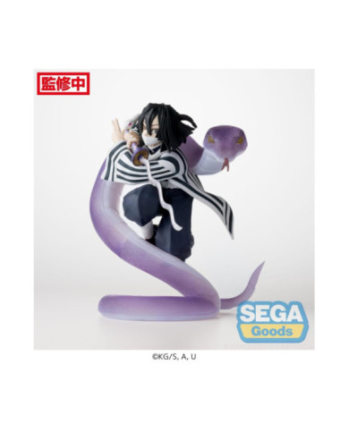 DEMON SLAYER - Obanai Iguro - Figurine Xross Link 14cm