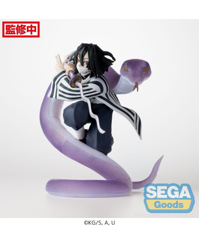DEMON SLAYER - Obanai Iguro - Figurine Xross Link 14cm